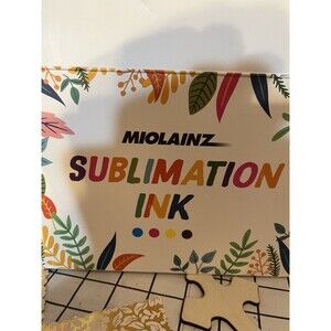 MIOLAINZ Sublimation Ink Kit for EP Printers 4x100ML Black Cyan Magenta Yellow